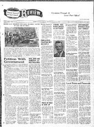 Saanich Peninsula And Gulf Islands Review Wed, November 24, 1943 (Page 1)