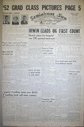 The Semiahmoo Sun and White Rock Weekly, June 19, 1952 (Page 1)