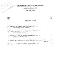 1992-06-15 - City of Port Coquitlam - Committee - Agenda
