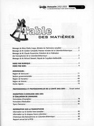  ANNUAIRE - FFCB, 2002   , page 3