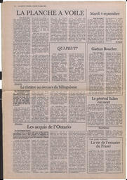 Le Soleil de Colombie, July 13, 1984, page 12