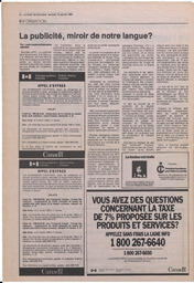 Le Soleil de Colombie, January 19, 1990, page 12