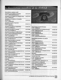   ANNUAIRE - FFCB, 2005   , page 123