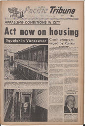   The Pacific Tribune - Friday, November 25, 1966   , page 1