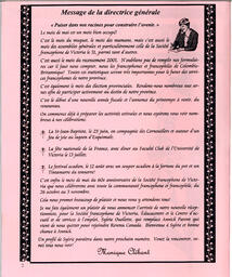   LE R�VERB�RE �CLAIR�, 2001   , page 2