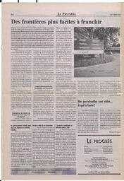 Le Soleil de Colombie-Britannique, October 20, 1995, page 8