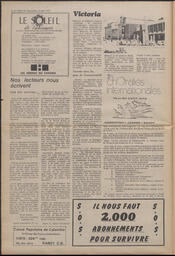 Le Soleil de Vancouver, August 3, 1973, page 2