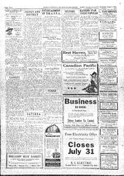 Saanich Peninsula And Gulf Islands Review Wed, August 1, 1934 (Page 2)