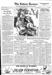 The Sidney Review Wed, September 10, 1975 (Page 1)