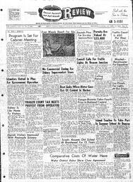 Saanich Peninsula And Gulf Islands Review Wed, July 13, 1960 (Page 1)