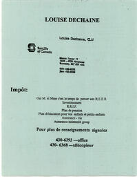   LE PETIT ACCUEIL, 1995   , page 8