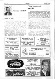   L'APPEL, LE MAGAZINE FRANCO-COLOMBIEN, 1967   , page 2