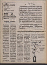 Le Soleil de Colombie, December 8, 1978, page 2
