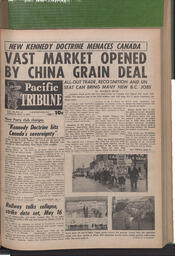   The Pacific Tribune - Friday, May 5, 1961   , page 1