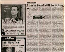Offbeat: Spasm Band Still Twitching