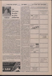 Le Soleil de Colombie, November 13, 1987, page 13