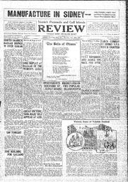 Saanich Peninsula And Gulf Islands Review Thu, November 15, 1928 (Page 1)