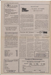 Le Soleil de Colombie, November 11, 1983, page 2