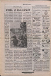 Le Soleil de Colombie, November 23, 1990, page 16