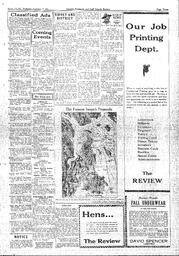 Saanich Peninsula And Gulf Islands Review Wed, September 18, 1935 (Page 3)