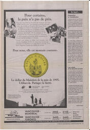 Le Soleil de Colombie-Britannique, January 20, 1995, page 15