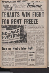   The Pacific Tribune - Friday, March 6, 1970   , page 1