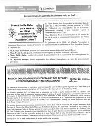   LE BASTION DE NANAIMO, 2003   , page 10