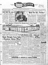 Saanich Peninsula And Gulf Islands Review Wed, December 5, 1962 (Page 1)