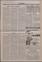 Le Soleil de Colombie, March 20, 1987, page 2