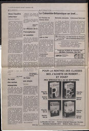 Le Soleil de Colombie, September 7, 1990, page 2