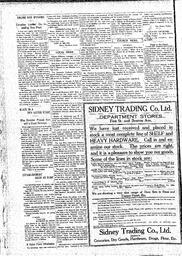Sidney And Islands Review Fri, January 24, 1913 (Page 8)