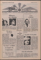 Le Soleil de Colombie, August 29, 1986, page 7