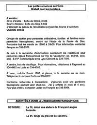   L'ÉCHO, 1994   , page 11
