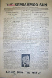 The Semiahmoo Sun, April 25, 1947 (Page 1)