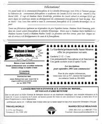   LE R�VERB�RE �CLAIR�, 2001   , page 15