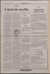 Le Soleil de Colombie, March 22, 1991, page 2