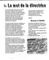   LA VOIX DES KOOTENAYS, 2004   , page 2
