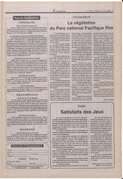 Le Soleil de Colombie-Britannique, June 10, 1994, page 15
