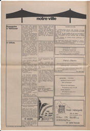 Le Soleil de Vancouver, October 1, 1971, page 6