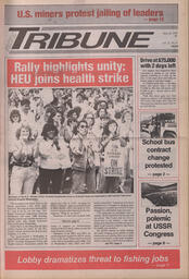   The Pacific Tribune - Monday, June 26, 1989   , page 1