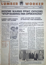   The Western Canadian Lumber Worker, Vol. XXXIX No. 2, Feb. 1971   , page 1