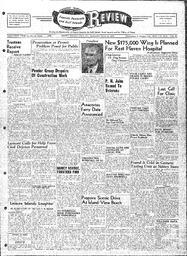 Saanich Peninsula And Gulf Islands Review Wed, March 18, 1953 (Page 1)