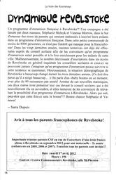   LA VOIX DES KOOTENAYS, 2012   , page 14