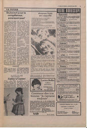 Le Soleil de Colombie, August 28, 1981, page 13