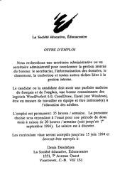   LE RÉVERBÈRE, 1994   , page 10