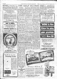 Saanich Peninsula And Gulf Islands Review Wed, November 22, 1950 (Page 10)
