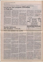 Le Soleil de Colombie, June 23, 1989, page 10