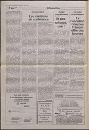 Le Soleil de Colombie, March 18, 1988, page 2