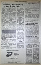   The Western Canadian Lumber Worker, Vol. XXX, No. 7, 1st Issue Apr. 1963   , page 8