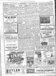 Saanich Peninsula And Gulf Islands Review Wed, March 14, 1951 (Page 3)